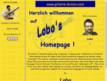 Tablet Screenshot of gitarre-lernen.com